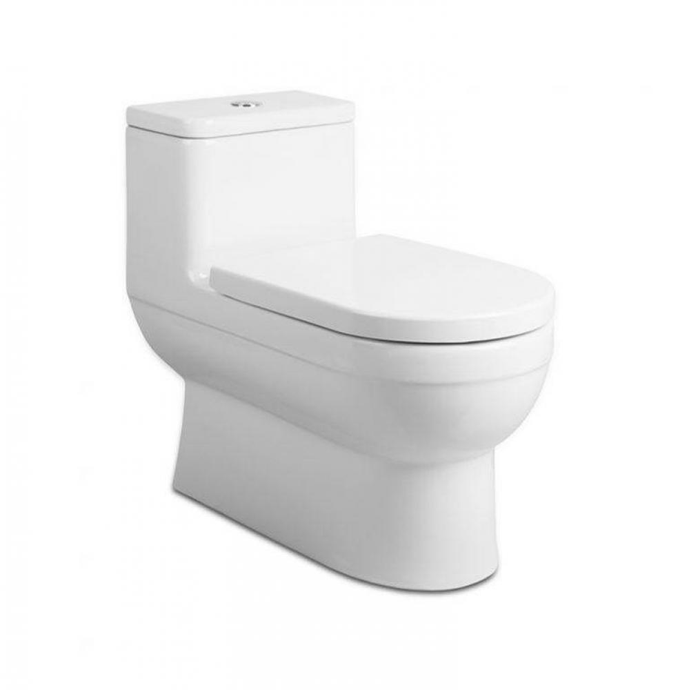 Dune Ii One-Piece Toilet Bowl/12''/White