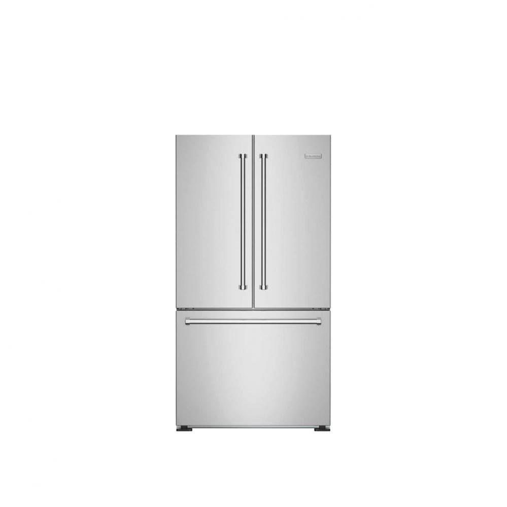 36'' Freestanding Refrigerator With Bottom Freezer - French Door