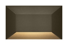 Hinkley 15225BZ - 12V Medium Rectangular Deck Sconce