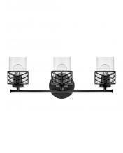 Hinkley 50263BK - Medium Three Light Vanity