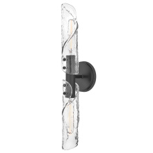 Hinkley 57462BK - Large Two Light Sconce