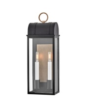 Hinkley 10664BK-BU - Medium Wall Mount Lantern