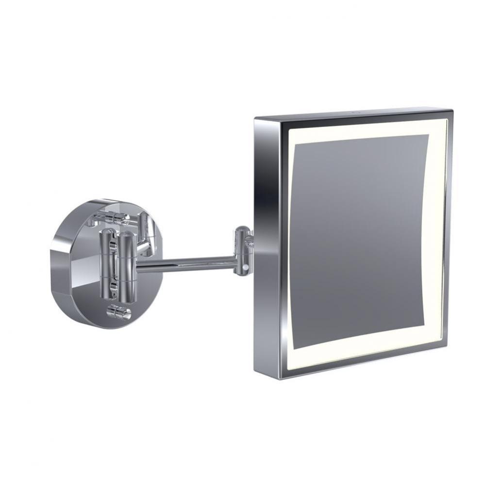 Baci Junior Square Double Arm Wall Mirror 5X