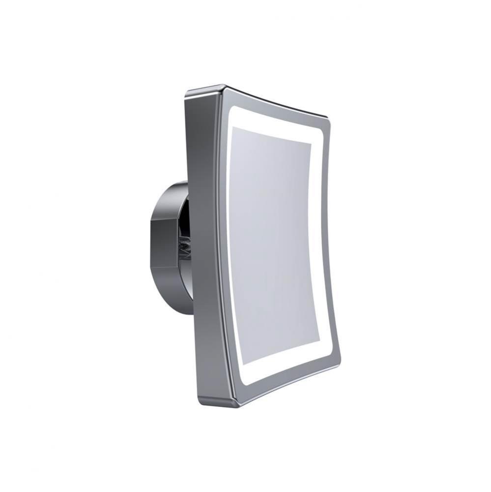 Baci Basic Square Tilt-Swivel Mirror - LED