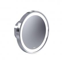 Baci Mirrors BSR-301-CHR - Baci Senior Round Tilt Swivel Mirror 5X