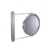 Baci Mirrors E3-X SN - Baci Basic Round Swing Out Mirror - Unlighted - 1X X 5X
