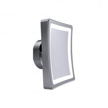 Baci Mirrors EH2-PN - Baci Basic Square Tilt-Swivel Mirror 5X