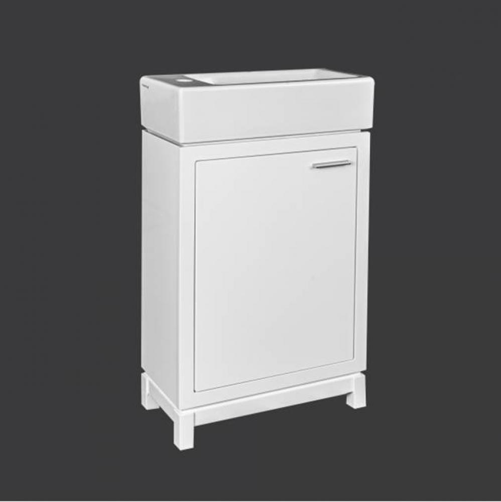 19.5''Foremost Vanity with Fine Refractory Clay Countertop,