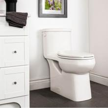 Contrac 4710BOV - 4.8 L toilet, elongated bowl with concealed siphon, raised height with soft closing seat
