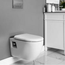 Contrac 5780CFW - 6.0 / 3.0L dual flush wall mounted toilet, soft close seat, includes recessed tank