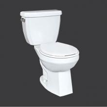 Contrac CarlinB - Toilet, rounded front, 15.5''high, insulated tank, 12'' raw plumbing (2