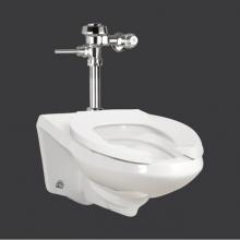 Contrac 4762CEX - 4.8 L high efficiency wall mount toilet, water inlet from