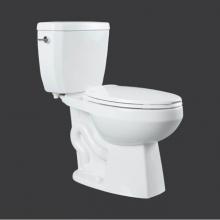 Contrac 4740BOXU - 3.0 L high efficiency two-piece toilet, compact elongated, raised height, uninsulated tank(1 box)