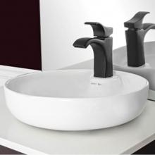 Contrac 4500AFW - Round washbasin, pre-drilled for single-hole tap, elegant