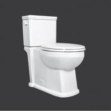 Contrac 4792BOV - 4.8-liter toilet, elongated bowl with concealed siphon, raised height with soft-closing