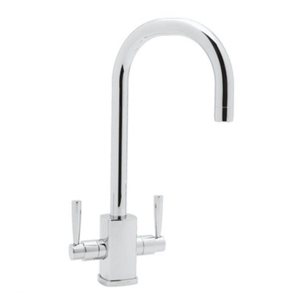 Holborn™ 2-Handle Bar/Food Prep Faucet With Square Body And “C” Spout
