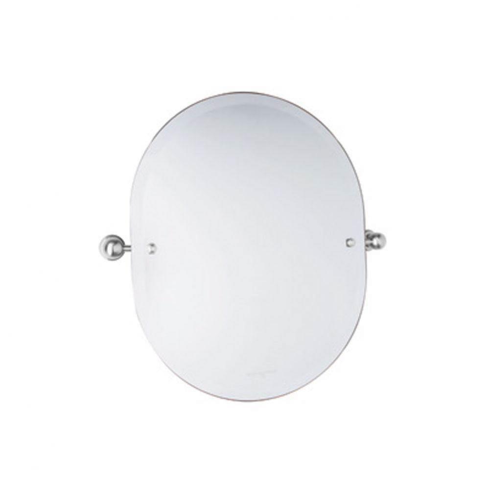 Wall Mount 24 7/16'' Oval Mirror