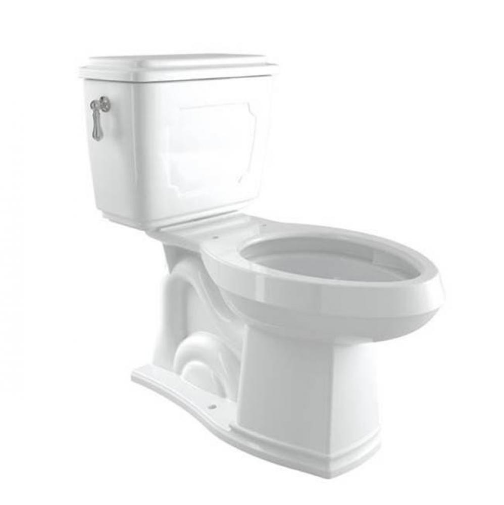 Victorian Elongated Close Coupled 1.28 GPF High Efficiency Water Closet/Toilet