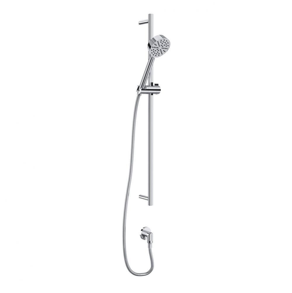 Handshower Set With 31'' Slide Bar and Single Function Handshower