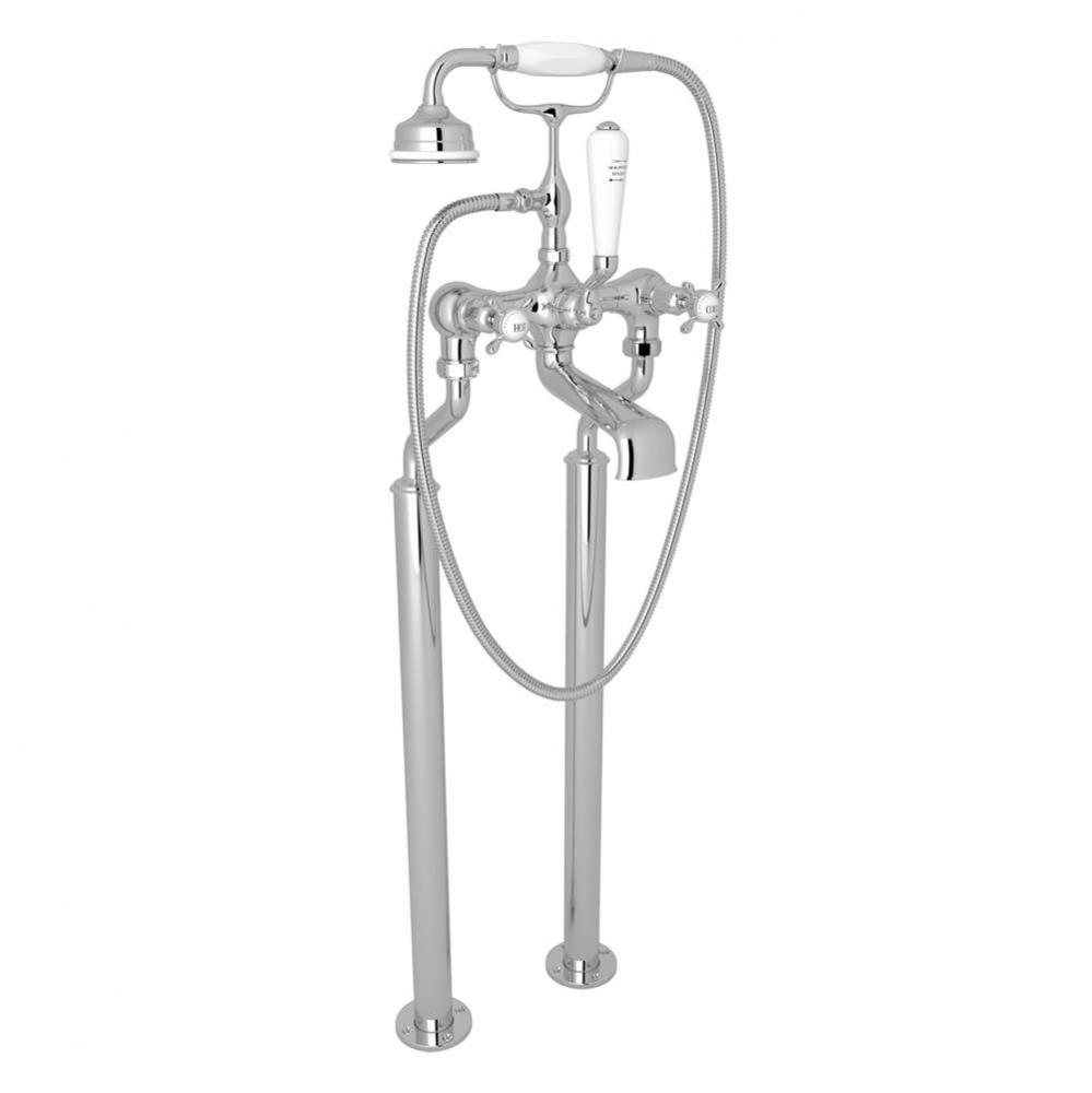 Edwardian™ Floor Mount Tub Filler