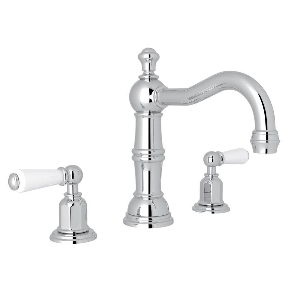 Edwardian™ Widespread Lavatory Faucet With Column Spout