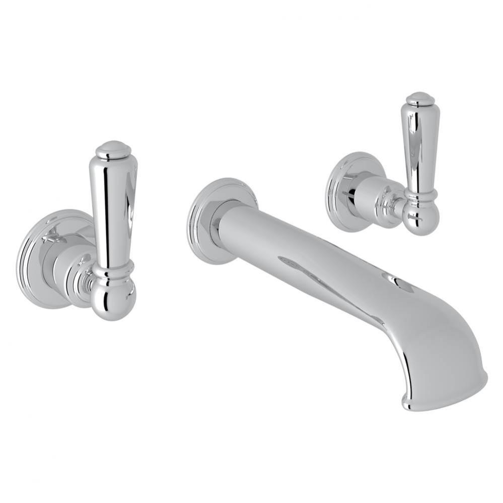 Edwardian™ Wall Mount Lavatory Faucet With U-Spout