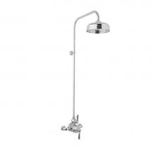 Perrin & Rowe U.KIT2L-APC - Edwardian™ 3/4'' Exposed Wall Mount Thermostatic Shower System