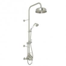 Perrin & Rowe U.KIT1NL-PN - Edwardian™ 3/4'' Exposed Wall Mount Thermostatic Shower System