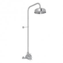 Perrin & Rowe U.KIT2X-APC - Edwardian™ 3/4'' Exposed Wall Mount Thermostatic Shower System