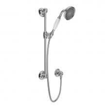 Perrin & Rowe 1300EAPC - Handshower Set With 22'' Slide Bar and Single Function Handshower