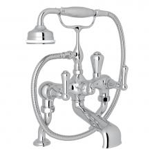 Perrin & Rowe U.3000LS/1-APC - Georgian Era™ Exposed Deck Mount Tub Filler