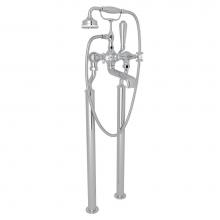 Perrin & Rowe U.3013X/1-APC - Georgian Era™ Floor Mount Tub Filler