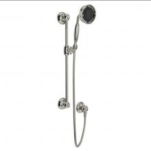 Perrin & Rowe 1311PN - Handshower Set With 22'' Slide Bar and 3-Function Handshower