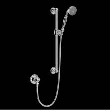 Perrin & Rowe 1301EAPC - Handshower Set With 22'' Slide Bar and Single Function Handshower