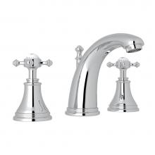 Perrin & Rowe U.3713X-APC-2 - Georgian Era™ Widespread Lavatory Faucet