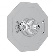 Perrin & Rowe U.5586X-APC/TO - Edwardian™ 3/4'' Octagonal Thermostatic Trim Without Volume Control