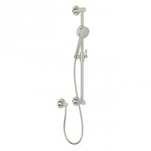 Perrin & Rowe MB2046PN - Handshower Set With 24'' Slide Bar and 5-Function Handshower