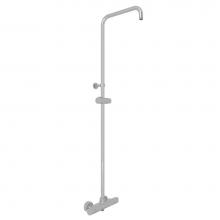 Perrin & Rowe C72-APC - Exposed Wall Mount Thermostatic Shower With Diverter