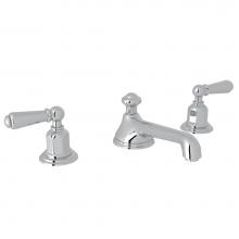 Perrin & Rowe U.3705L-APC-2 - Edwardian™ Widespread Lavatory Faucet With Low Spout