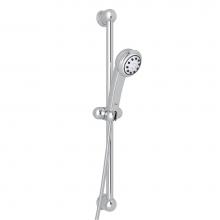 Perrin & Rowe D800/1NAPC - Handshower Set With 28'' Slide Bar and 3-Function Handshower