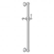 Perrin & Rowe 1271APC - 24'' Grab Bar With Handshower Slide Rail