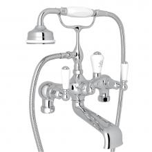 Perrin & Rowe U.3540L-APC - Edwardian™ Two Hole Tub Filler Without Risers