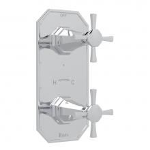 Perrin & Rowe U.8158X-APC/TO - Deco™ 1/2'' Thermostatic Trim with Diverter