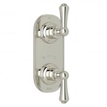 Perrin & Rowe U.8785LS-PN/TO - Georgian Era™ 1/2'' Thermostatic Trim with Diverter