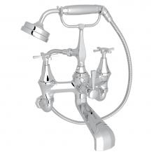 Perrin & Rowe U.3111X/1-APC - Deco™ Exposed Wall Mount Tub Filler