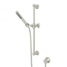 Perrin & Rowe AKIT8073XPN - Handshower Set With 21'' Slide Bar and Single Function Handshower