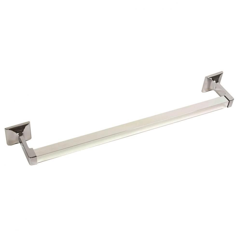 5/8 X 24 CONCEALED SQUARE SN TOWEL BAR