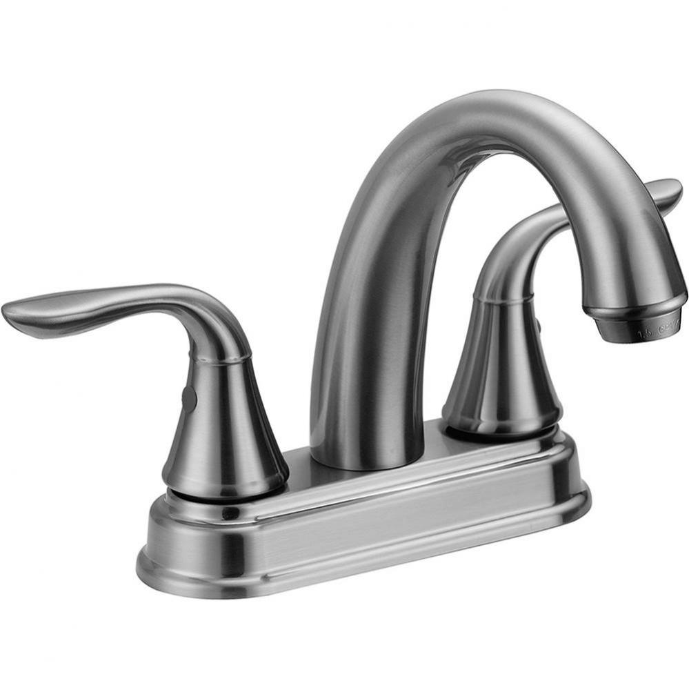 Two Handle High Spout Bathroom Faucet Sn