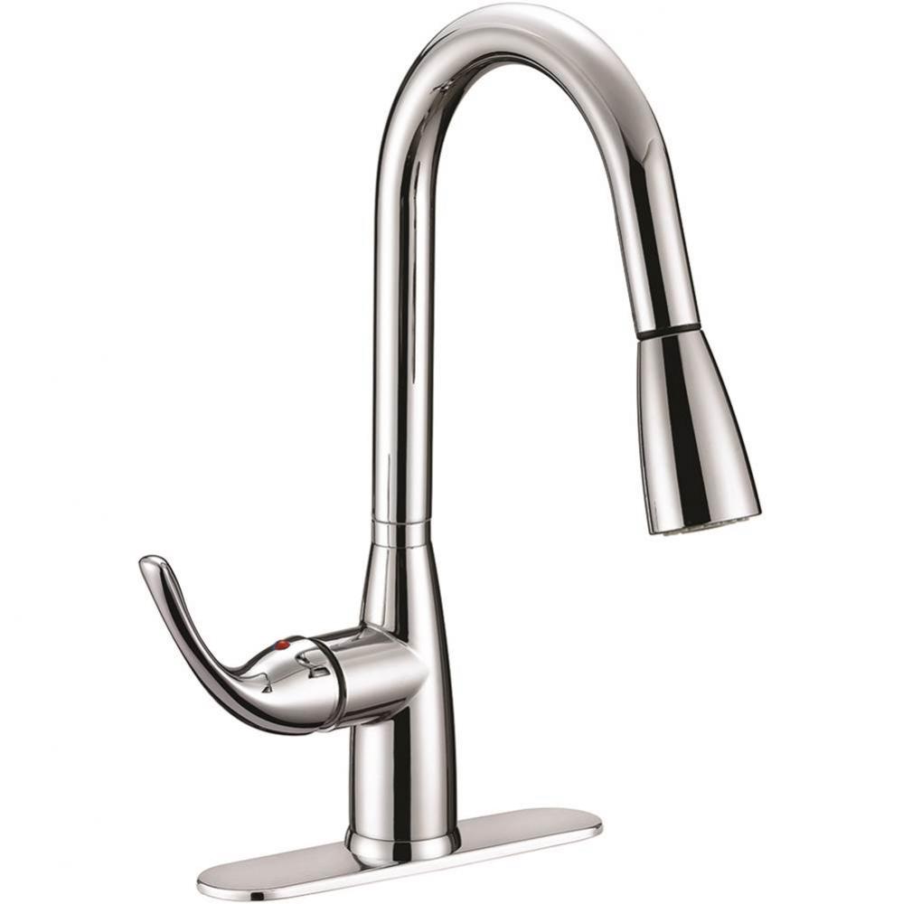 Hi Arc Pulldown Kitchen Faucet Cp