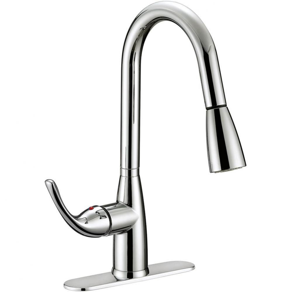 Hi Arc Pulldown Kitchen Faucet Sn